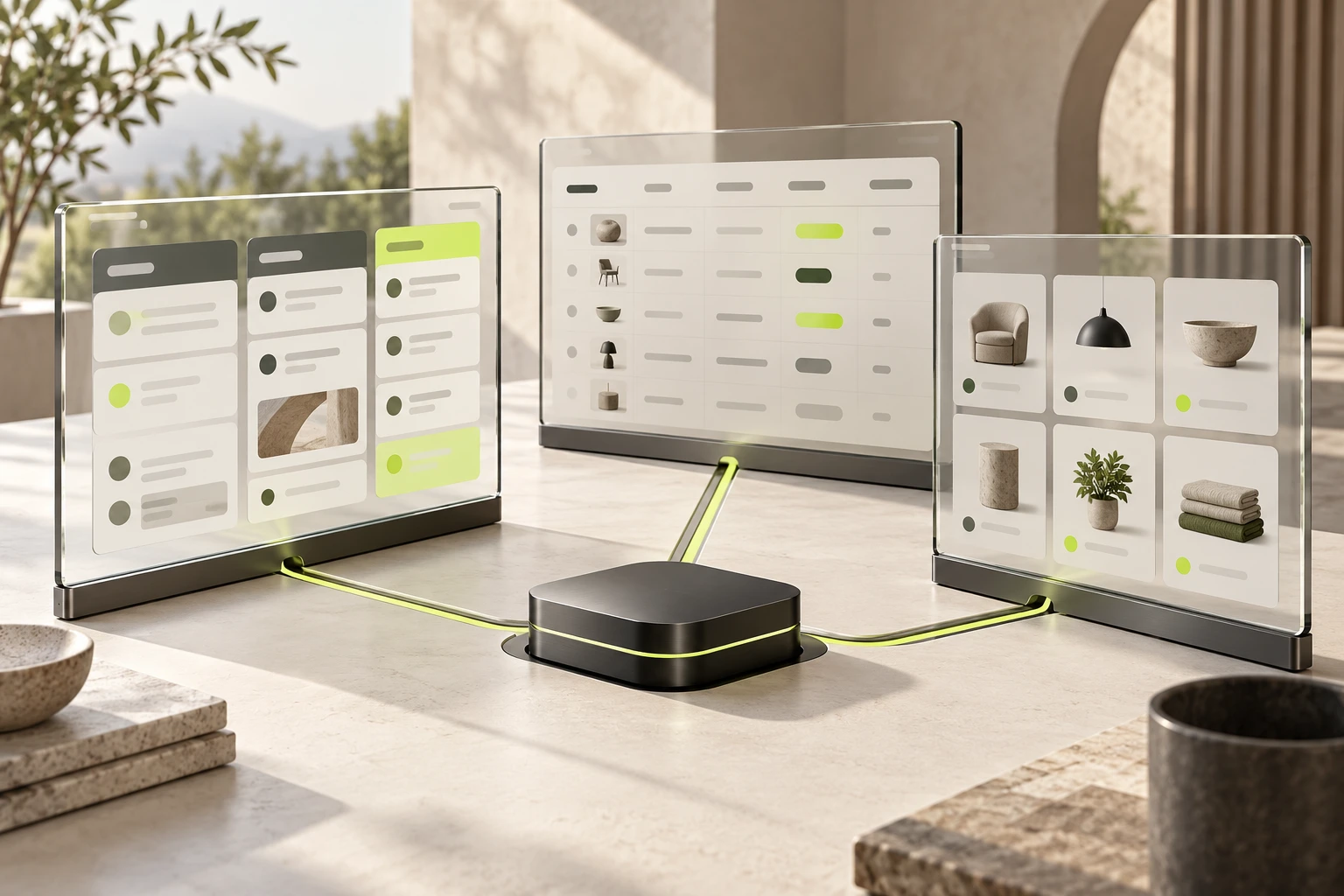 Scale tech & data: original Webhive conceptual illustration
